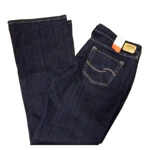 Levi low rise boot cut jeans